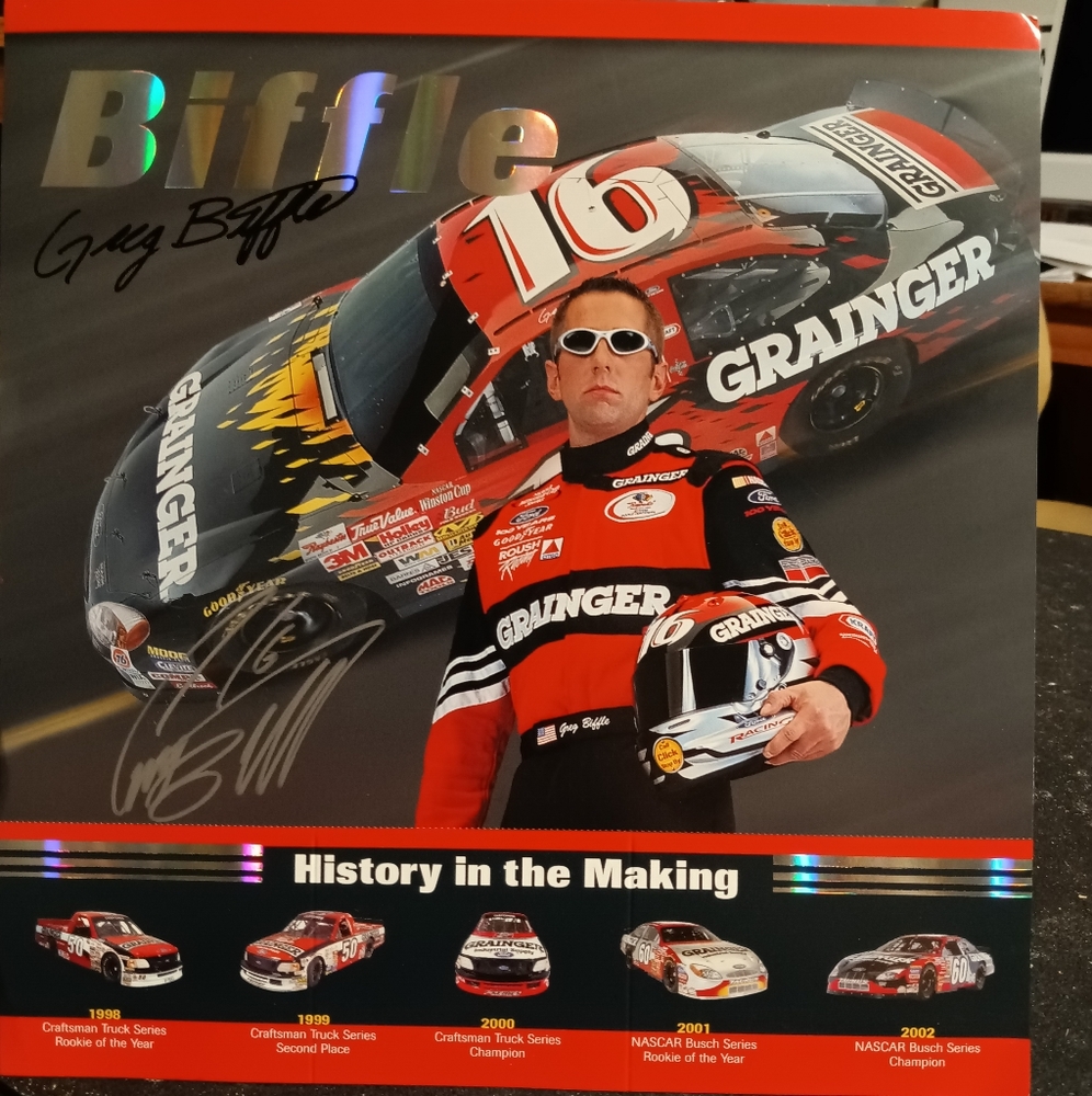 2003 Greg Biffle Autograph
